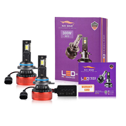 NH ONE 300W Pro Vision 9012 HIR2 LED Headlight Bulb Extreme Brightness Kit