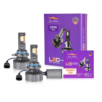 NH ONE 350W Pro Vision 9012 HIR2 LED Headlight Bulb Ultimate Brightness Series