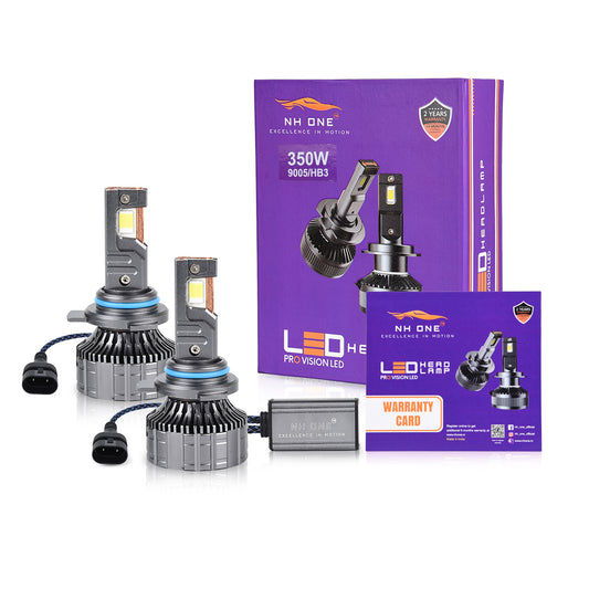 NH ONE 350W Pro Vision H4 H19 LED Headlight Bulb Ultimate Brightness Series