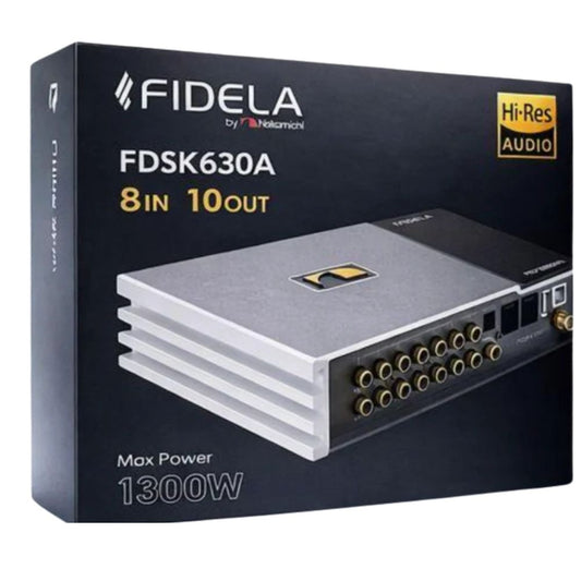 Nakamichi FDSK630A PRO 10-Channel Hi-Res DSP Amplifier