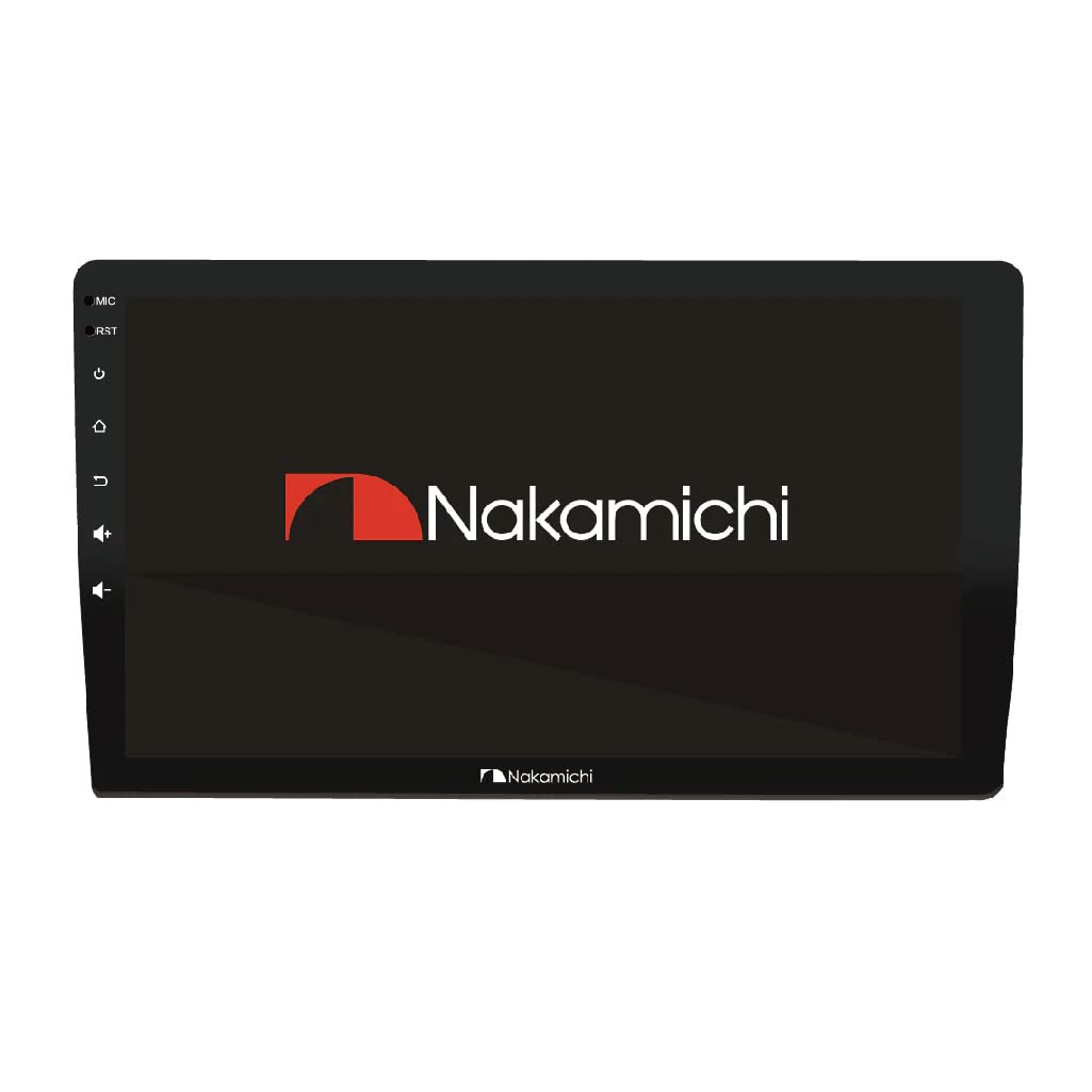 Nakamichi NAM5710 9 Inch Android Multimedia Receiver 4GB RAM 64GB Storage Wireless CarPlay DSP 360 Camera Ready