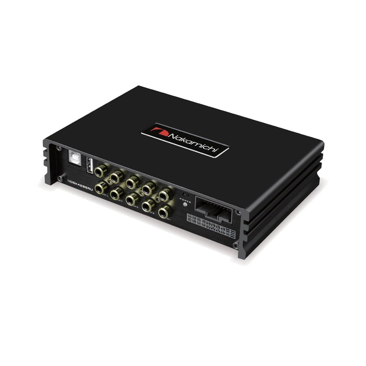 Nakamichi NDSK4285AU 8-channel DSP processor with 70W max output for car audio system