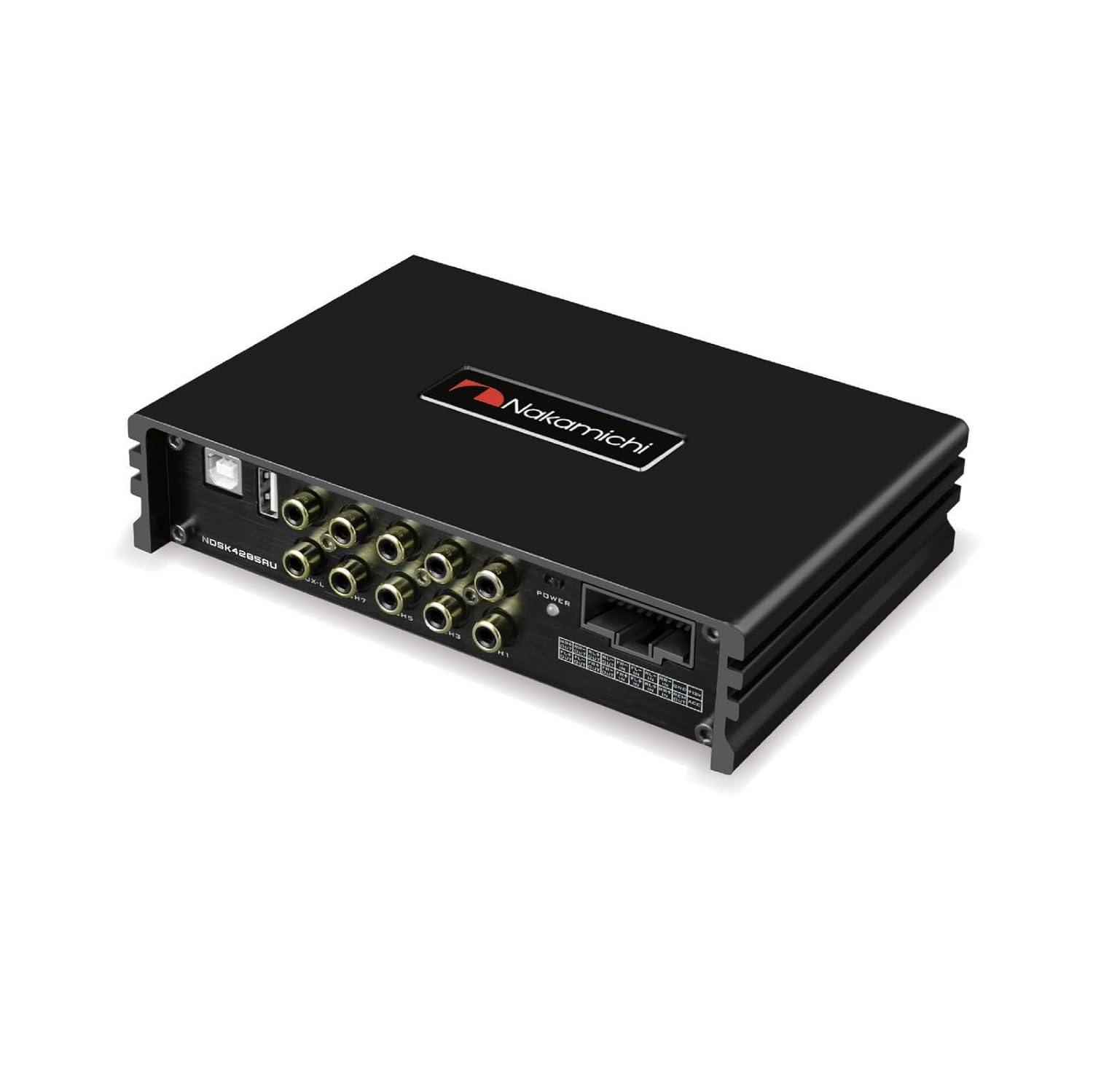 Nakamichi NDSK4285AU 8-channel DSP processor with 70W max output for car audio system