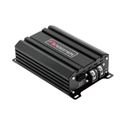 Nakamichi NHPD100.4 Class D 4-Channel Car Amplifier with 2800W Max Power and 100W RMS Output.
