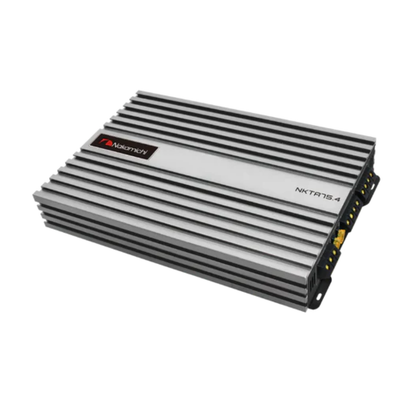 Nakamichi NKTA75.4 Class A/B 4-Channel Car Amplifier for High-Fidelity Audio Systems.