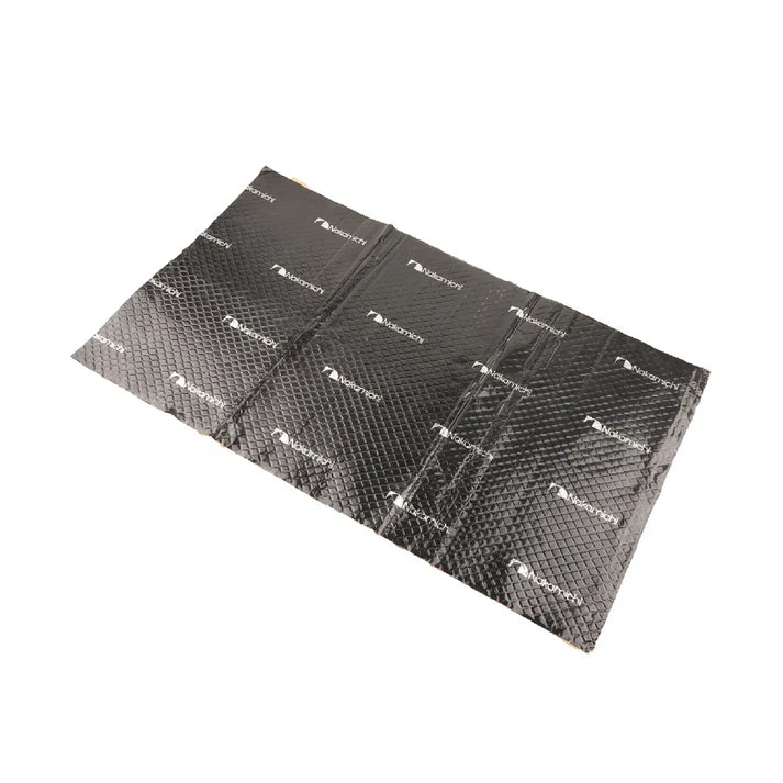 Nakamichi NZ-0119 2.2mm Professional Grade Car Damping and Sound Deadening Sheets in Black Finish.
