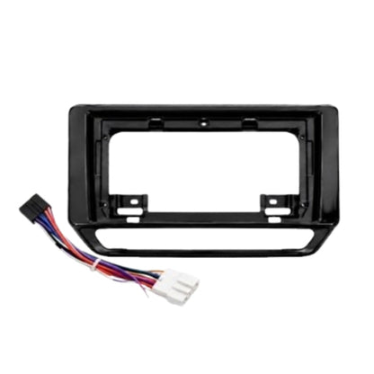 Android Stereo Frame | 9-Inch Suitable for Nissan Gravite with Wiring Harness | Glossy Finish | OEM Fit Dashboard Fascia