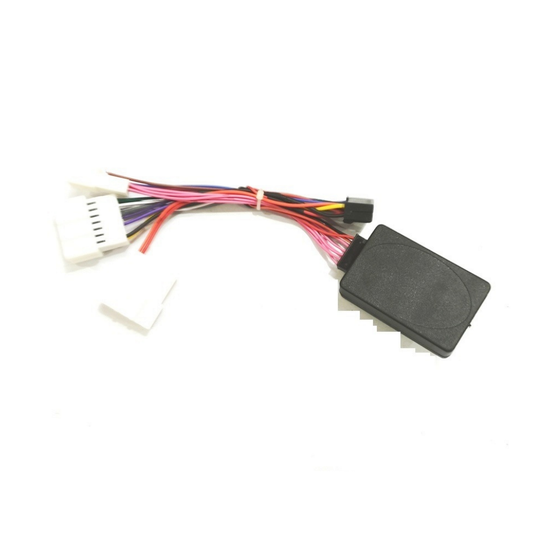 Nissan Magnite Android Stereo CANBUS Decoder with Steering Control Coupler and Plug & Play Harness.