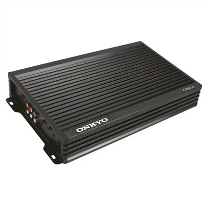 Onkyo V-T750.5A 5-Channel Class A/B Car Audio Amplifier for Full System Power and Performance.