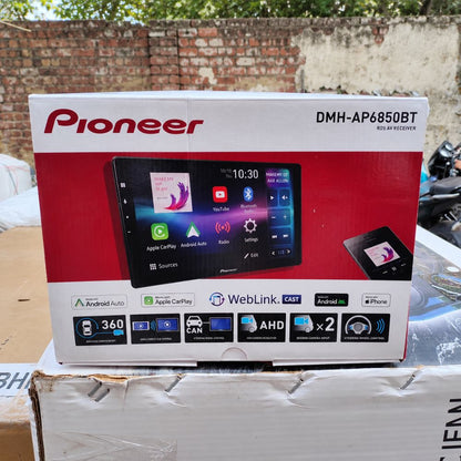 Pioneer DMH-AP6850BT 9-Inch Multimedia AV Receiver | 4GB RAM + 64GB ROM | Wireless CarPlay & Android Auto | Wireless WebLink Cast | 13-Band EQ | 2 Years Warranty