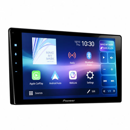 Pioneer DMH-AP6850BT 9-Inch Multimedia AV Receiver | 4GB RAM + 64GB ROM | Wireless CarPlay & Android Auto | Wireless WebLink Cast | 13-Band EQ | 2 Years Warranty