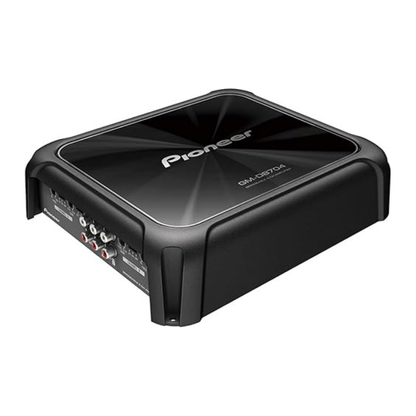 Pioneer GM-D8704 4-Channel Class FD Bridgeable Car Amplifier with 1200W Max Power.