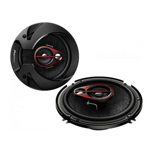 Pioneer TS-R1651S 300W 3-Way 6″ Car Speakers | Balanced Sound Upgrade