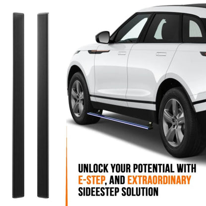 Range Rover Velar 2021–2023 RGB Electric Side Step (App Controlled) | 300KG Load Capacity | Automatic Opening | 1.5 Second Extension | ADC-12 Aluminium 