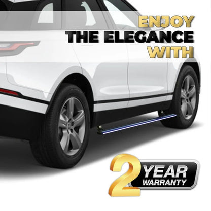 Range Rover Velar 2021–2023 RGB Electric Side Step (App Controlled) | 300KG Load Capacity | Automatic Opening | 1.5 Second Extension 