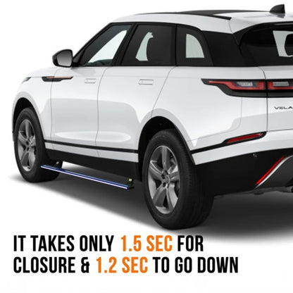 Range Rover Velar 2021–2023 RGB Electric Side Step (App Controlled) | 300KG Load Capacity | Automatic Opening 