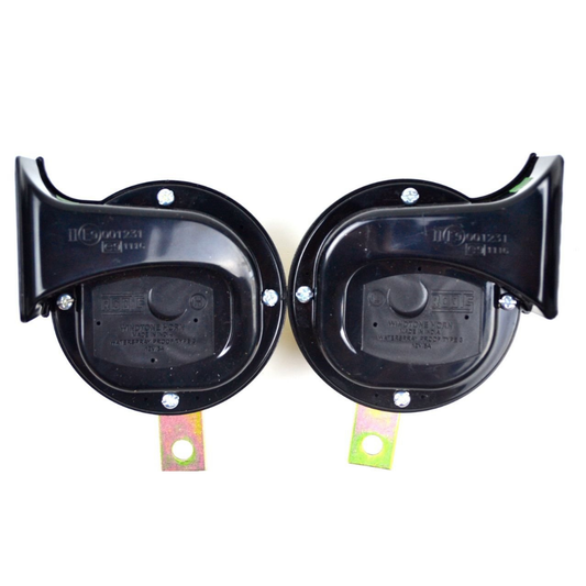 Roots Windtone horn pair 12V with dual tone design delivering loud and clear sound output for cars with durable and reliable performance
