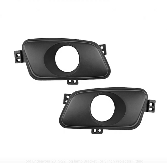 Fog Lamp Bracket for Ford Endeavour (2015–2022) – Compatible with 3-Inch LED / Projector Fog Lamps