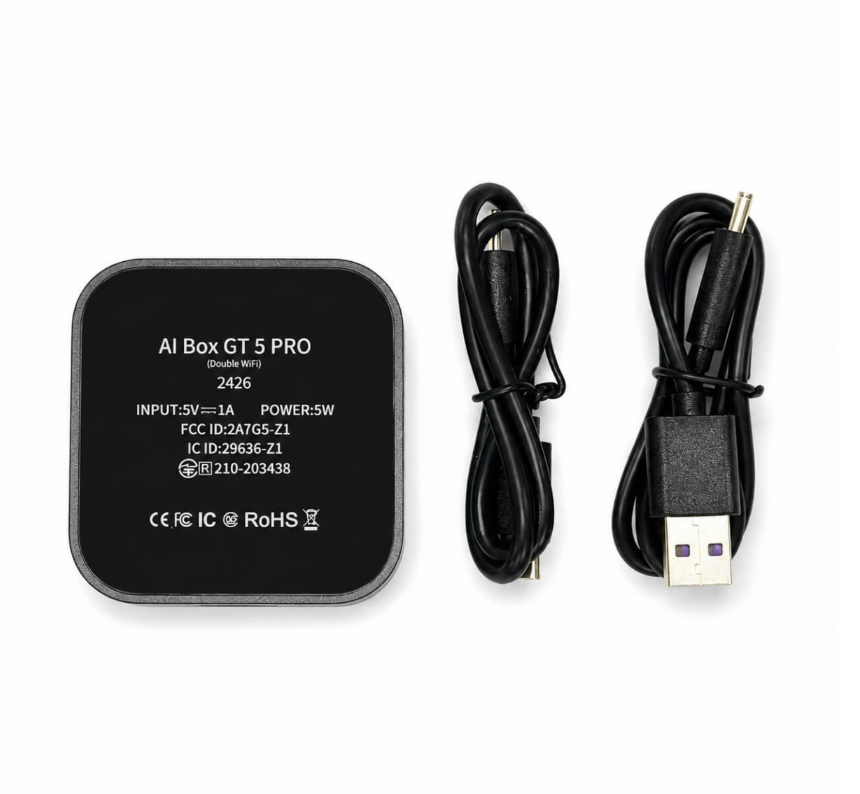 Blaupunkt BP AI Box GT 5 (Pro 4+32) Smart Multimedia Video Adapter | Wireless CarPlay & Android Auto | Android 12