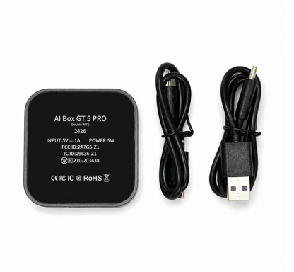 Blaupunkt BP AI Box GT 5 (Pro 4+32) Smart Multimedia Video Adapter | Wireless CarPlay & Android Auto | Android 12