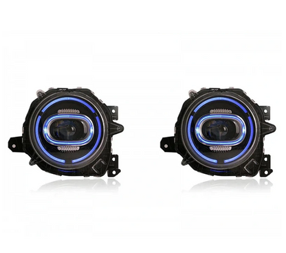 Maruti Suzuki Jimny 2023 Onwards LED Headlight DRL With Turn Signal | 70W | Set of 2