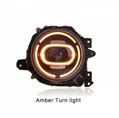 Maruti Suzuki Jimny 2023 Onwards LED Headlight DRL With Turn Signal | 70W | Set of 2