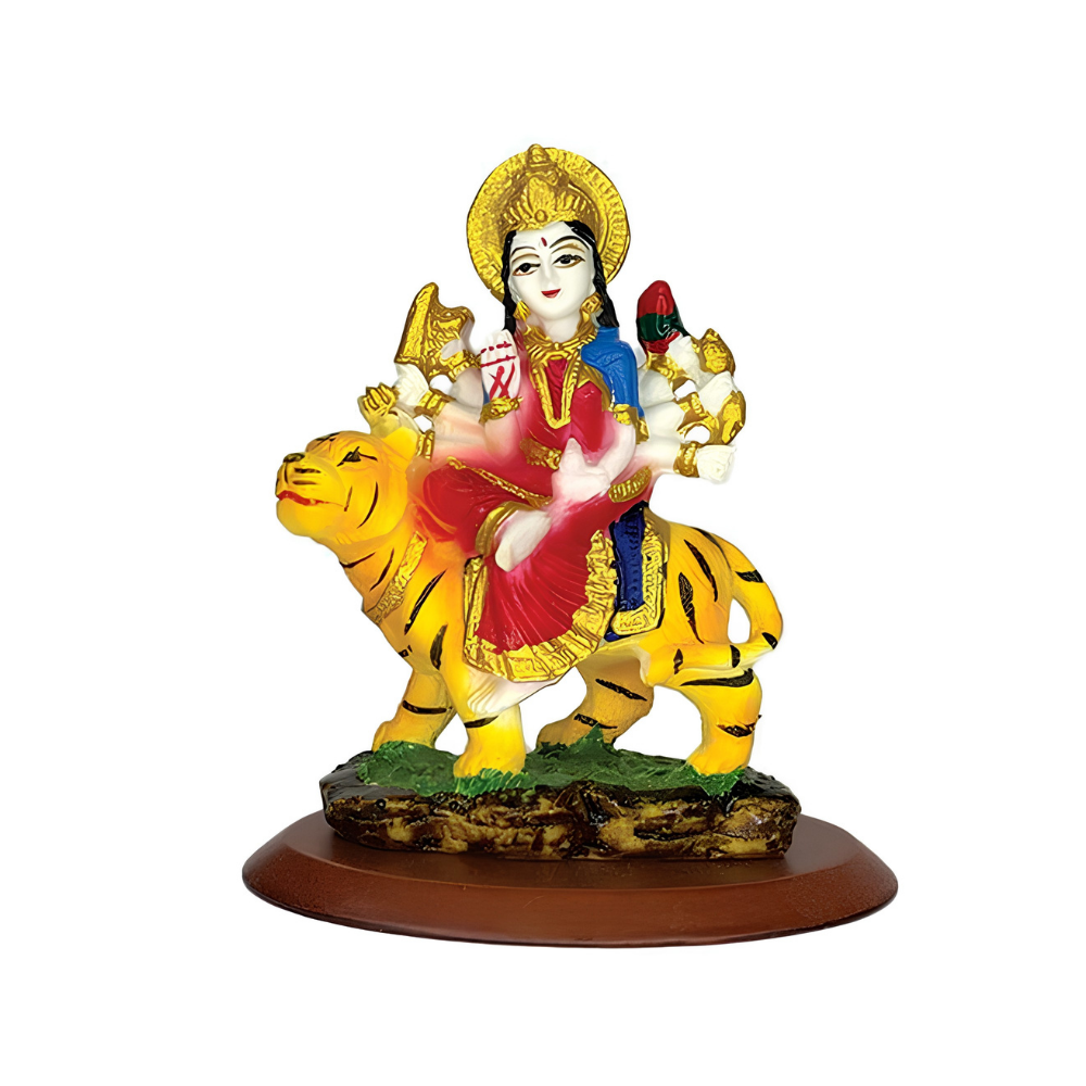 Sherawali Mata Idol for Car Dashboard | Maa Durga Idol
