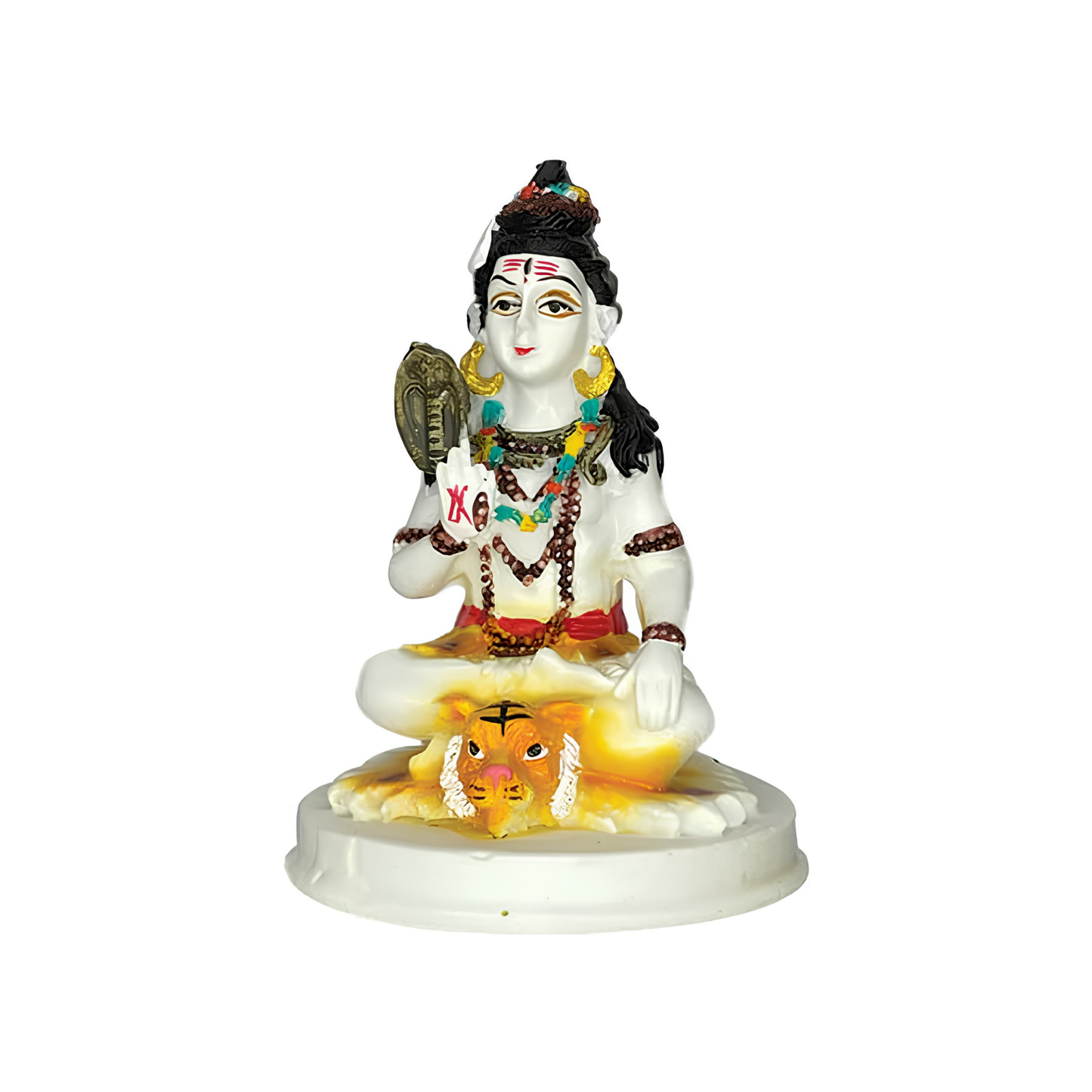 Shiva Idol in Blessing Posture for Car Dashboard