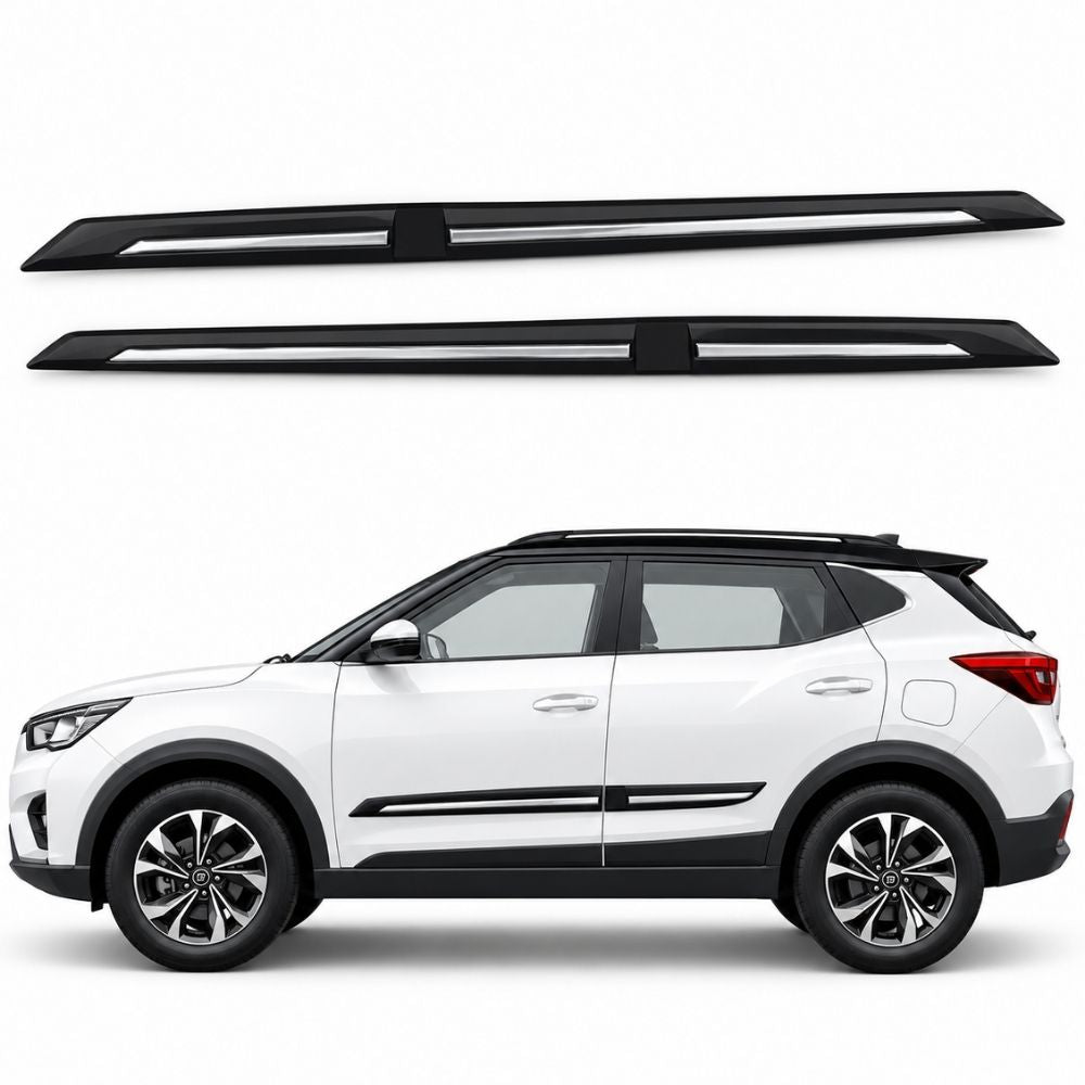 Techo Car Door Side Beading for Mahindra XUV400 1st Gen 2023 Onwards | Side Door Body Moulding
