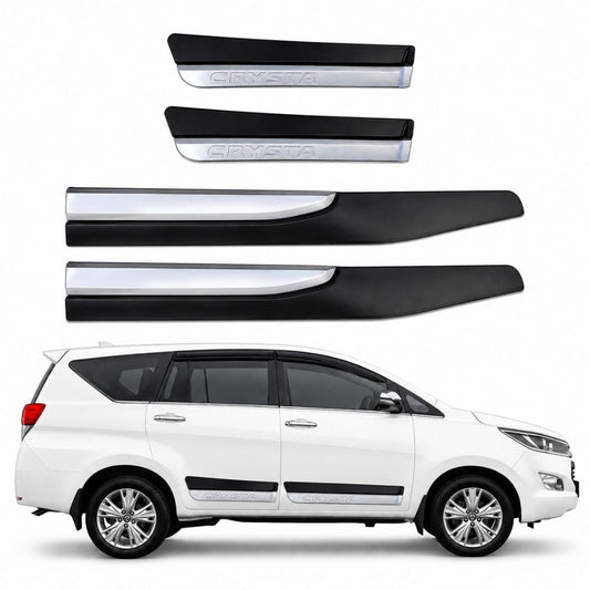 Techo Car Door Side Beading for Toyota Innova Crysta 1st Gen 2016 Onwards | Side Cladding
