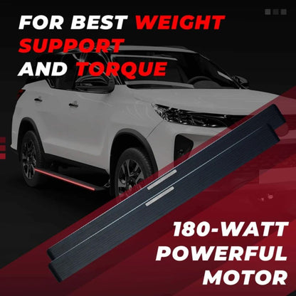 Toyota Fortuner 2016+ Electric Side Step | With RGB Streamer Lights 