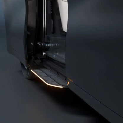 Toyota Vellfire Electric Side Step with RGB Streamer Lights & App Control | 300KG Load Capacity | Automatic Opening | 1.5 Second Extension | ADC-12 Aluminium Alloy Body | 2 Years Warranty