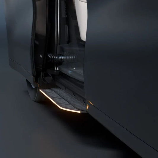 Toyota Vellfire Electric Side Step with RGB Streamer Lights & App Control | 300KG Load Capacity | Automatic Opening | 1.5 Second Extension | ADC-12 Aluminium Alloy Body | 2 Years Warranty