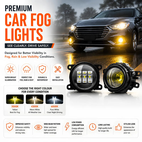 Car Fog Lights: The Complete Buying Guide for Better Visibility and Safer Driving (2026)