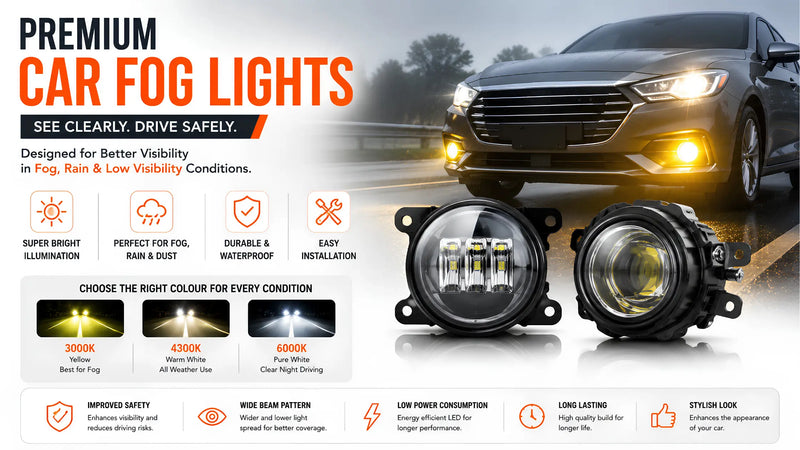 Car Fog Lights: The Complete Buying Guide for Better Visibility and Safer Driving (2026)