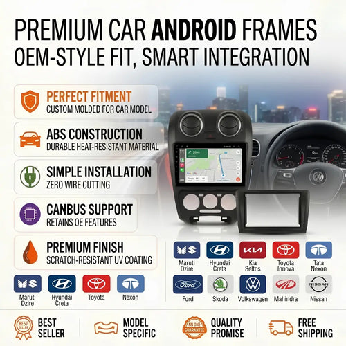 The Ultimate Guide to Car Android Frames: How to Get a Perfect OEM-Style Dashboard Fit