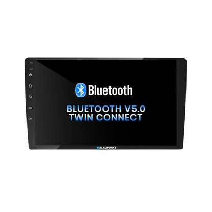 Blaupunkt Palm Bay 1000 — 2GB/32GB RAM | 9” Android In-Car Infotainment  with Wireless CarPlay & Android Auto (Reverse Camera BCDH3.1 Included)