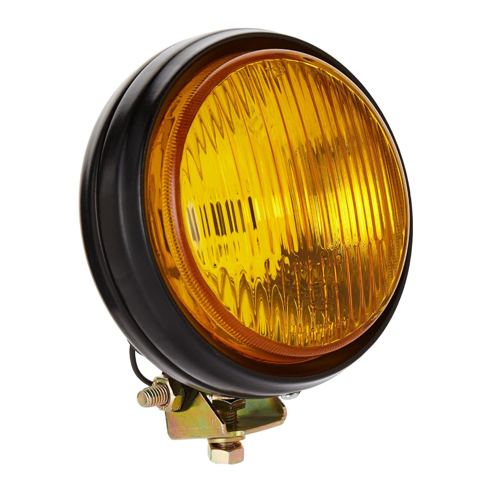 HELLA 328150011 Fog Lamp with Cover – 12 V, 55 W, Yellow Light | Universal Fit for Four-Wheelers