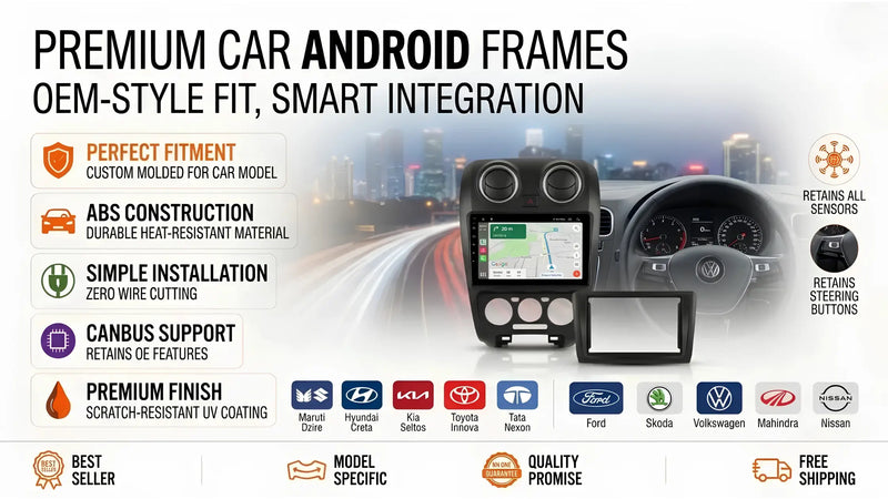 The Ultimate Guide to Car Android Frames: How to Get a Perfect OEM-Style Dashboard Fit