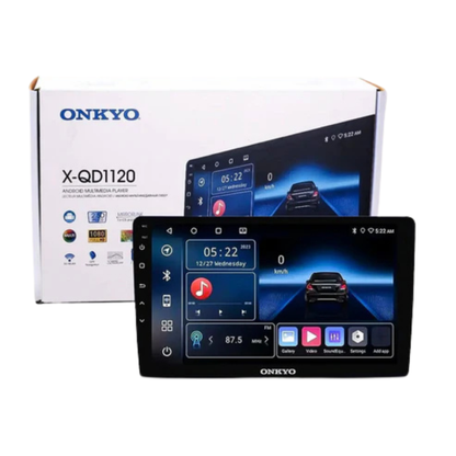 Onkyo X-QD1120 Android Stereo | 4GB RAM + 64GB Storage | Certified Wireless CarPlay & Android Auto