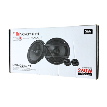 Nakamichi NSE-CS1628 6.5″ 2-Way Component Speakers