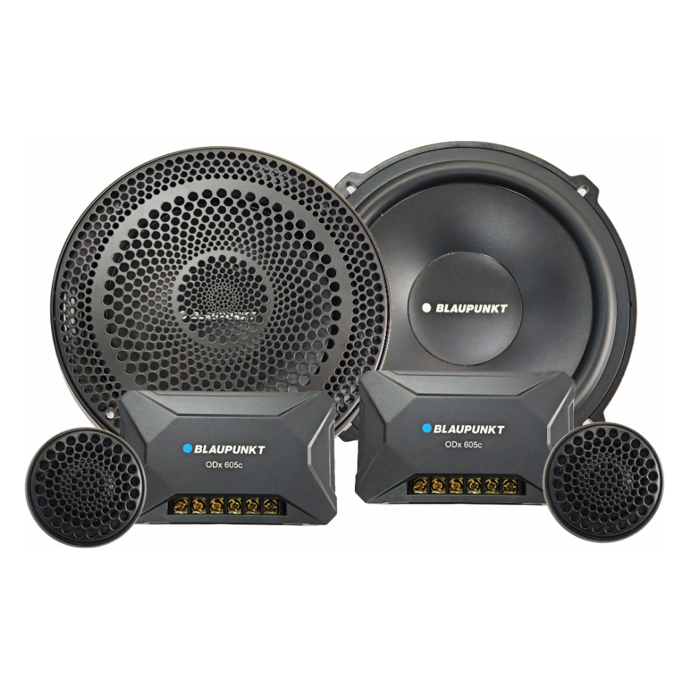 Blaupunkt ODx 605c 6.5-Inch 2-Way Component Car Speakers | 60W RMS | 430W Peak
