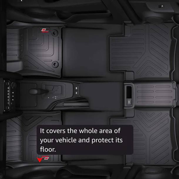 GFX Life Long Car Floor Mats – made for the Toyota Fortuner (Automatic, 2016 Onwards)