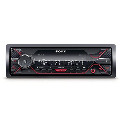 Sony DSX-A410BT – Single-DIN Digital Media Receiver | NFC, Dual-Bluetooth, USB, AUX & FM | 4×55 W Output | 10-Band EQ