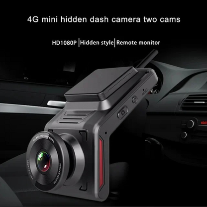 Blockbuster 2CH Dash Camera | Dual Channel Recording | 2-Way Communication | Full HD 1080P | 4G SIM Compatible | 24-Hour Monitoring | GPS Track History