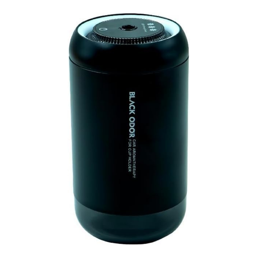 Black Odor Car & Home Air Freshener and Purifier - Long-Lasting Fragrance, Compact Design, Removes Bad Odors, Ideal for Car