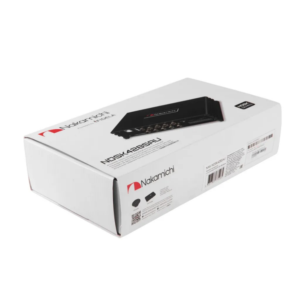 Nakamichi NDSK4285AU – 8-Channel DSP Processor | 2-Channel Low-Level Input | 4-Channel High-Level Input | 8-Channel Low-Level Output + 4-Channel 70W Max Output