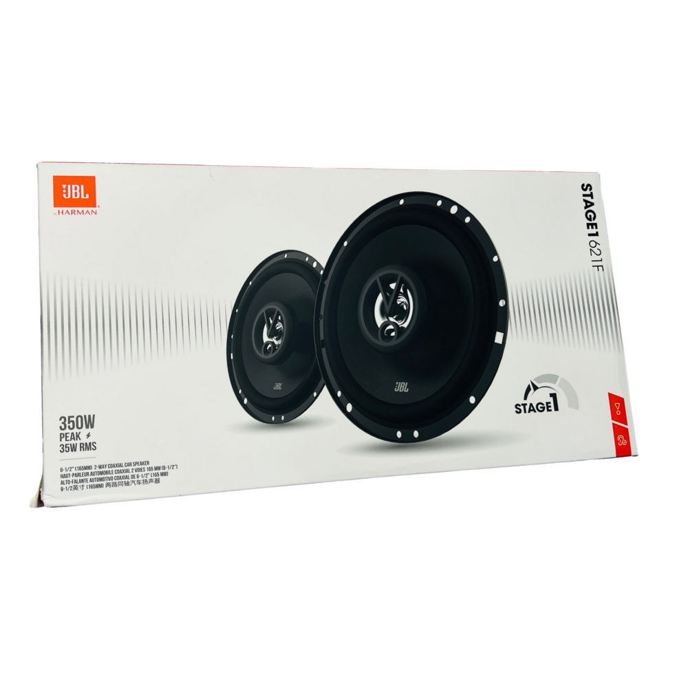 JBL Stage 1 621F | 6.5-Inch 2-Way Coaxial Car Speaker (350W Peak / 70W RMS)