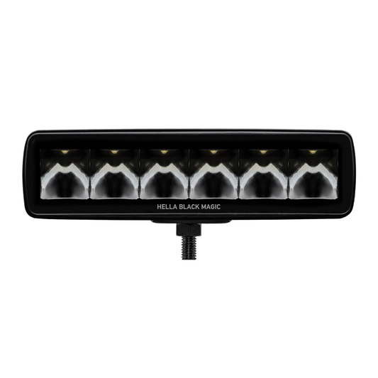 HELLA 358176211 Black Magic LED Mini Lightbar 6.2 – Spot Beam | Compact High-Performance Lighting