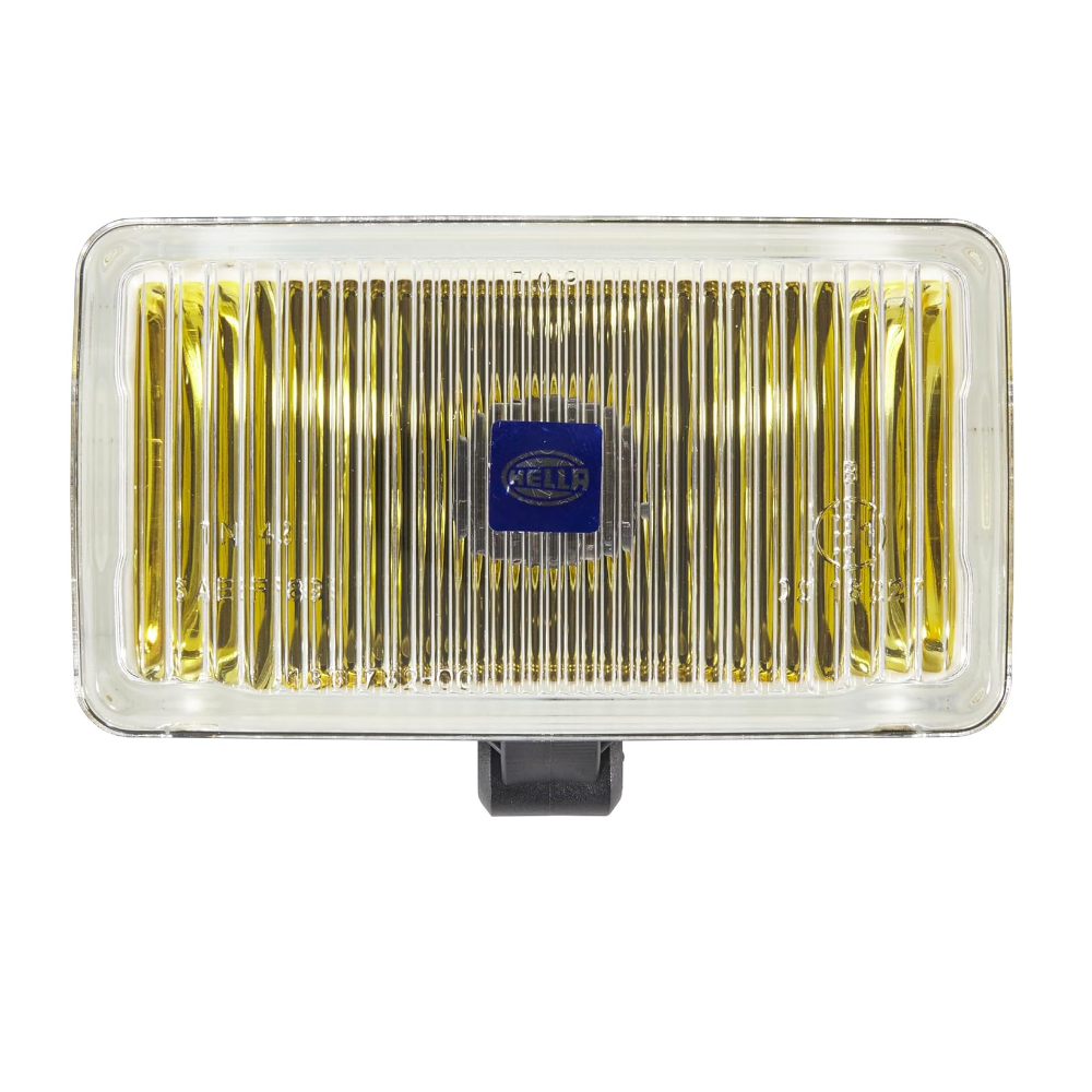 HELLA 005860221 – 450 Fog Light (Amber Lens) | H3 12V | SAE/ECE Certified | Universal Fit
